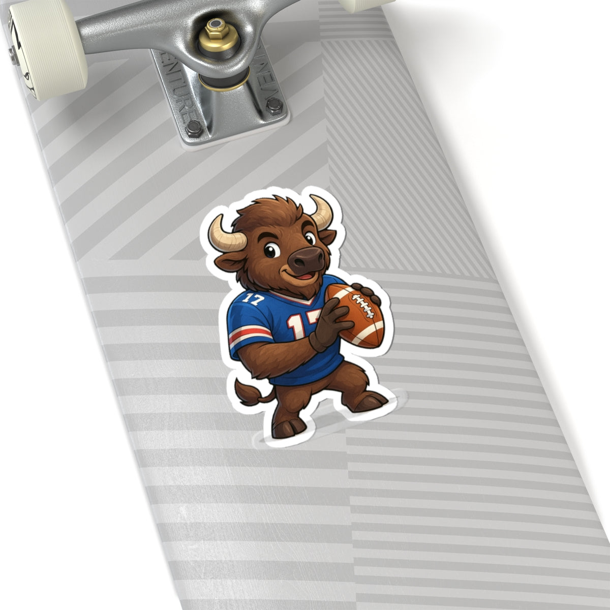Buffalo 17 Football Player Sticker | Kiss-Cut Sticker