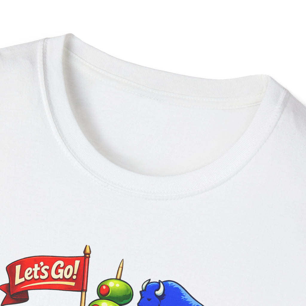 Cheers Buffalo T-Shirt | Cocktail Illustration
