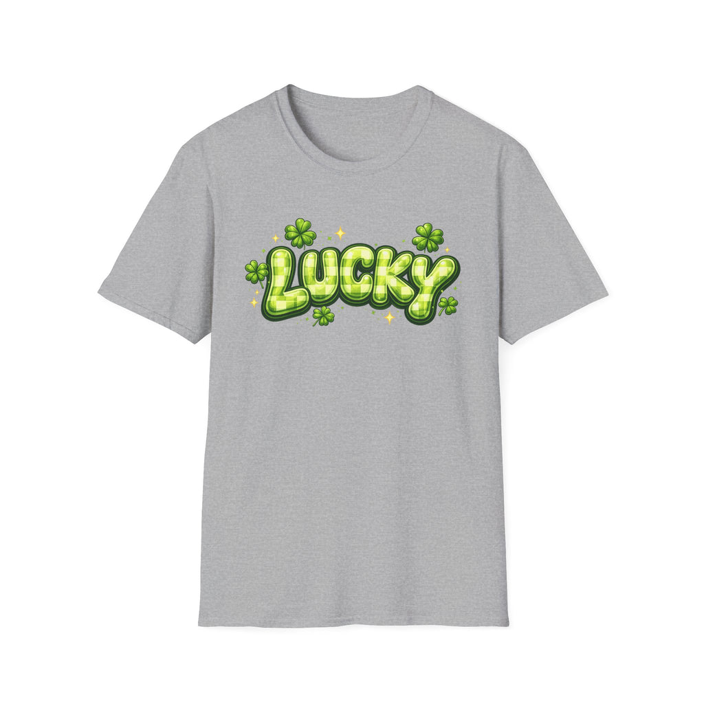 Lucky Shamrock T-Shirt — St. Patrick's Day Green Graphic Tee