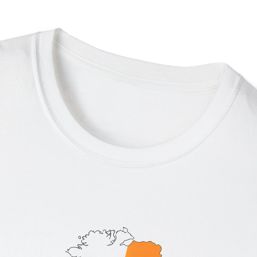 Ireland Flag Map T-Shirt with Green Heart – St. Patrick’s Day Irish Pride Tee