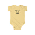 Infant Bodysuit - "Mommy's New Man" Cute Baby Onesie