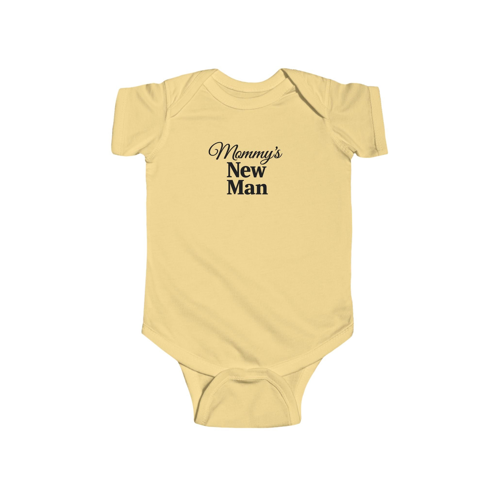 Infant Bodysuit - "Mommy's New Man" Cute Baby Onesie