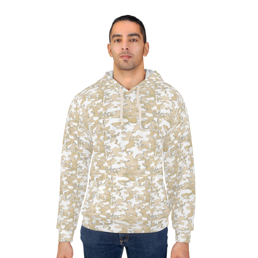 Desert Camo Hoodie | All-Over Print Pullover