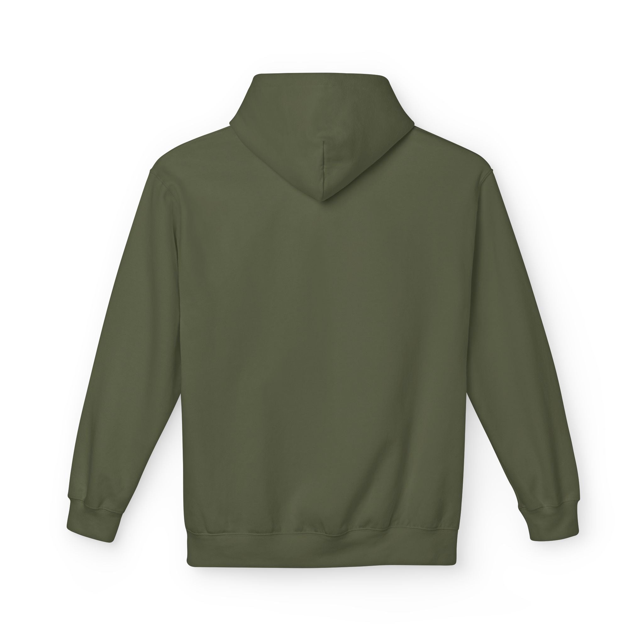 Sitting Labrador Dog Hoodie | Minimal Small Dog Silhouette, White Pullover