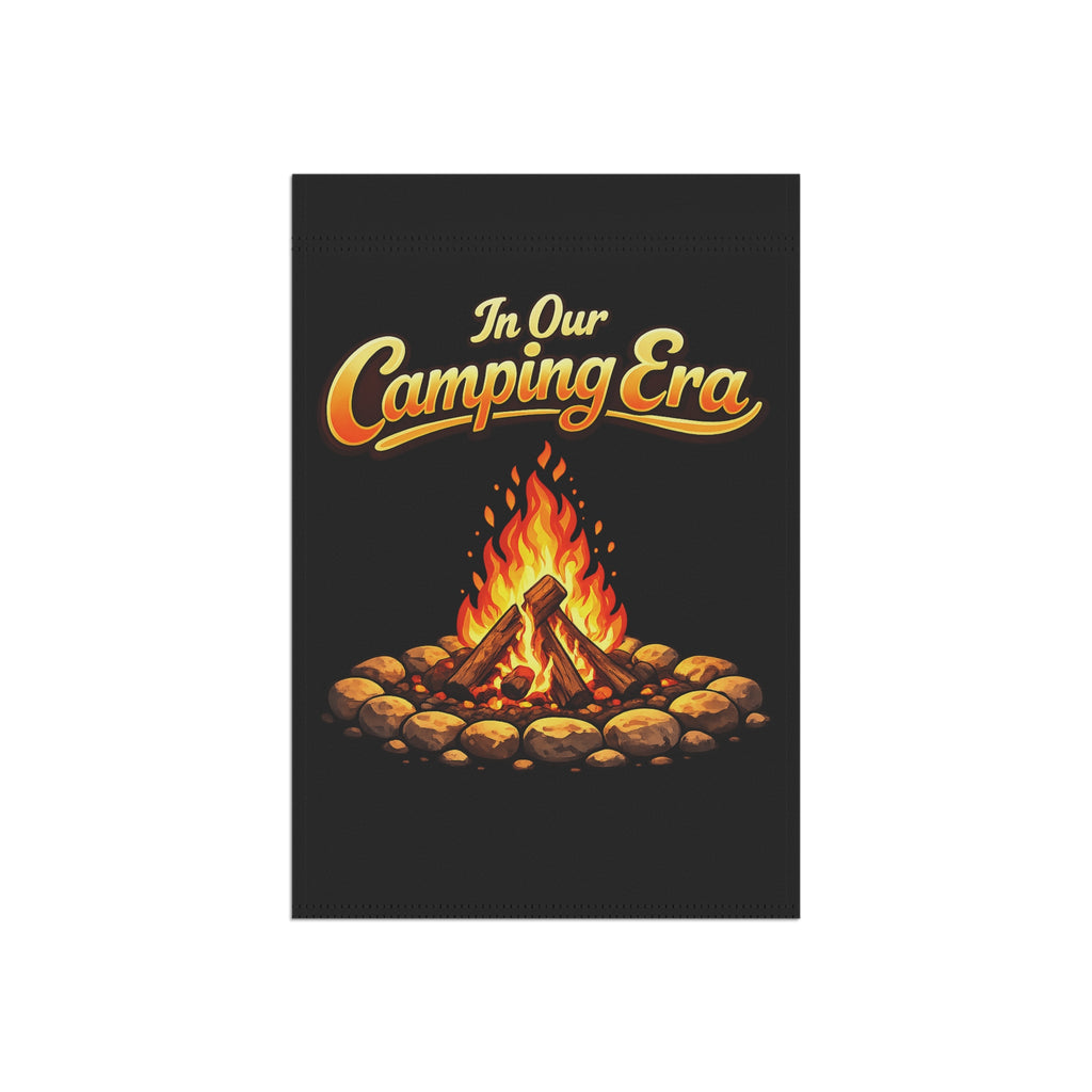 Campfire 'In Our Camping Era' Garden Flag | Outdoor Décor