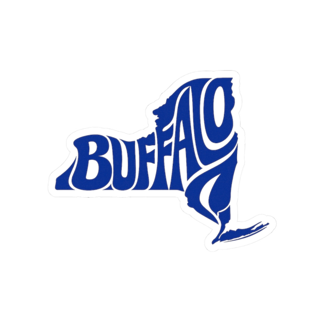 Buffalo New York map sticker | Kiss-Cut Sticker