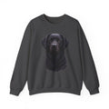 Black Labrador Portrait Sweatshirt | Dog Face Crewneck