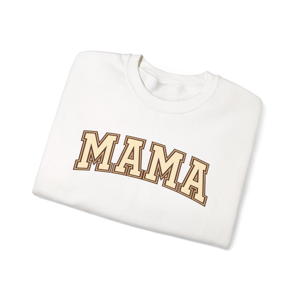 Mama Crewneck Sweatshirt – Vintage Collegiate Mom Pullover