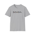 seven script text T-Shirt