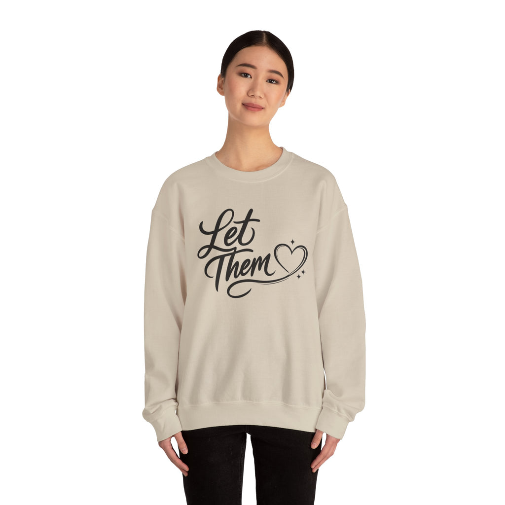 Let Them Unisex Heavy Blend™ Crewneck Sweatshirt