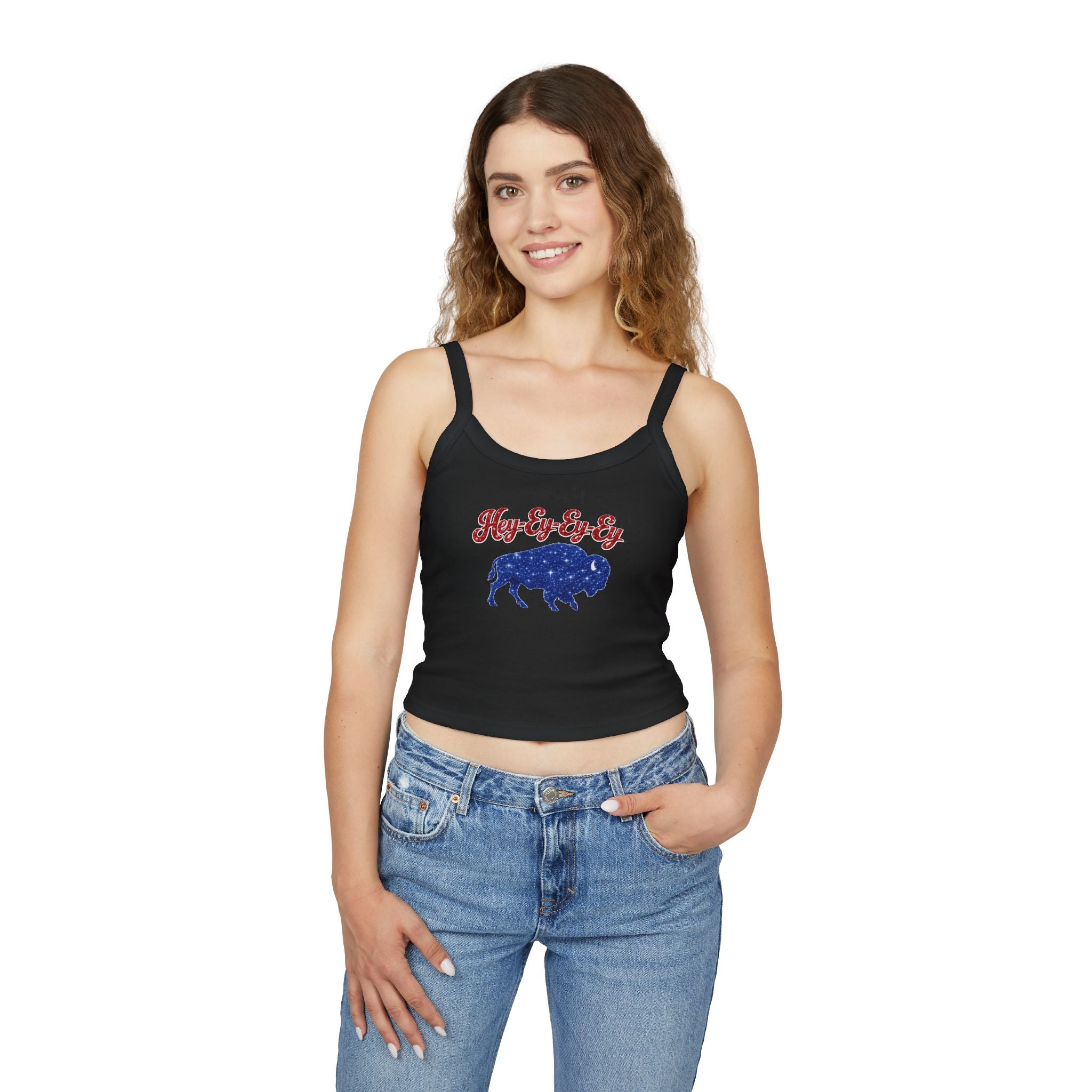 Hey-Ey-Ey Buffalo tank top | buffalo graphic