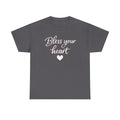 Bless Your Heart tee | Script heart design, Southern phrase t-shirt