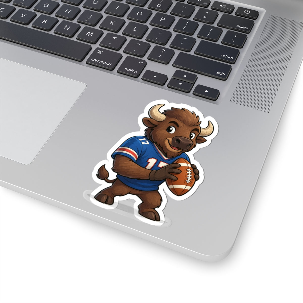 Buffalo 17 Football Player Sticker | Kiss-Cut Sticker