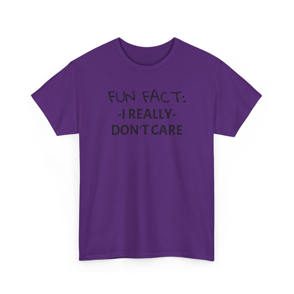 Fun Fact I Really Don't Care T-Shirt