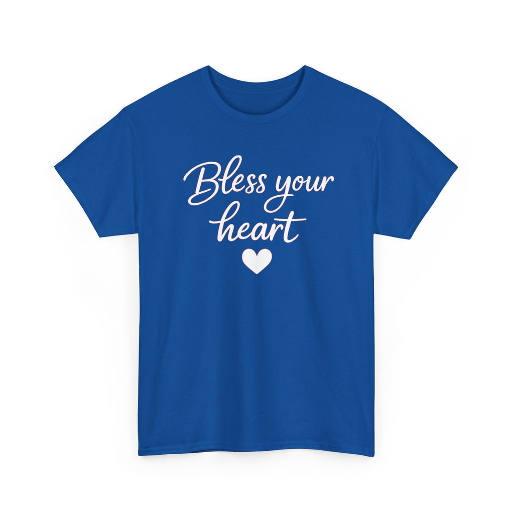Bless Your Heart tee | Script heart design, Southern phrase t-shirt