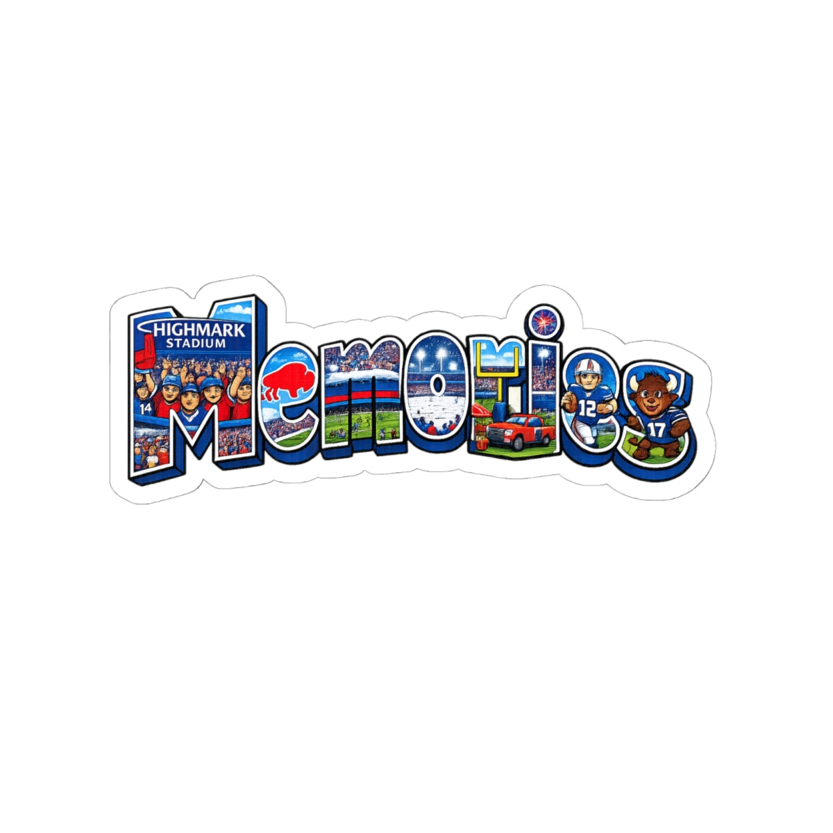 Highmark Memories Kiss-Cut Stickers