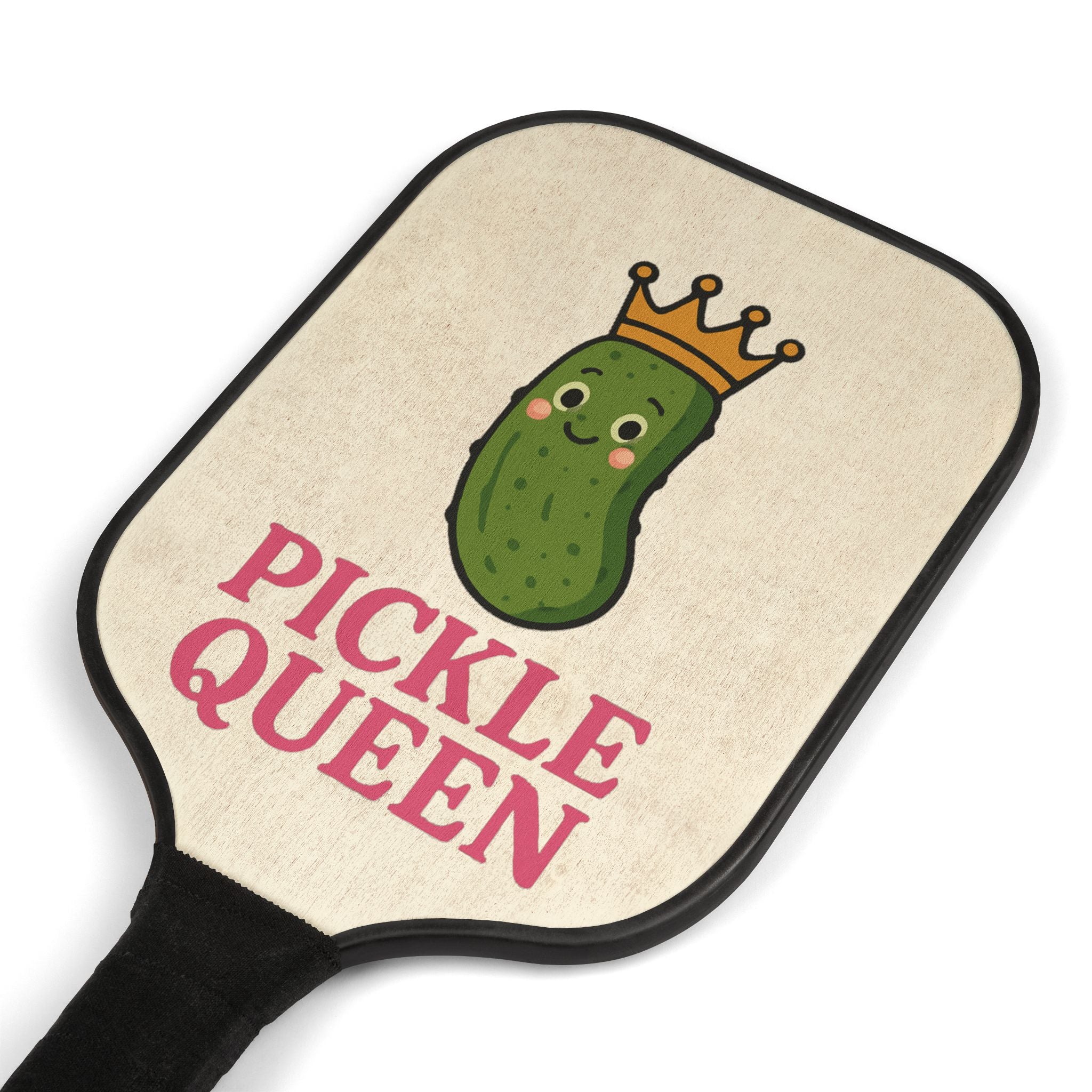 Pickle Queen pickleball paddle | Pickleball Kit, Crowned Pickle Design