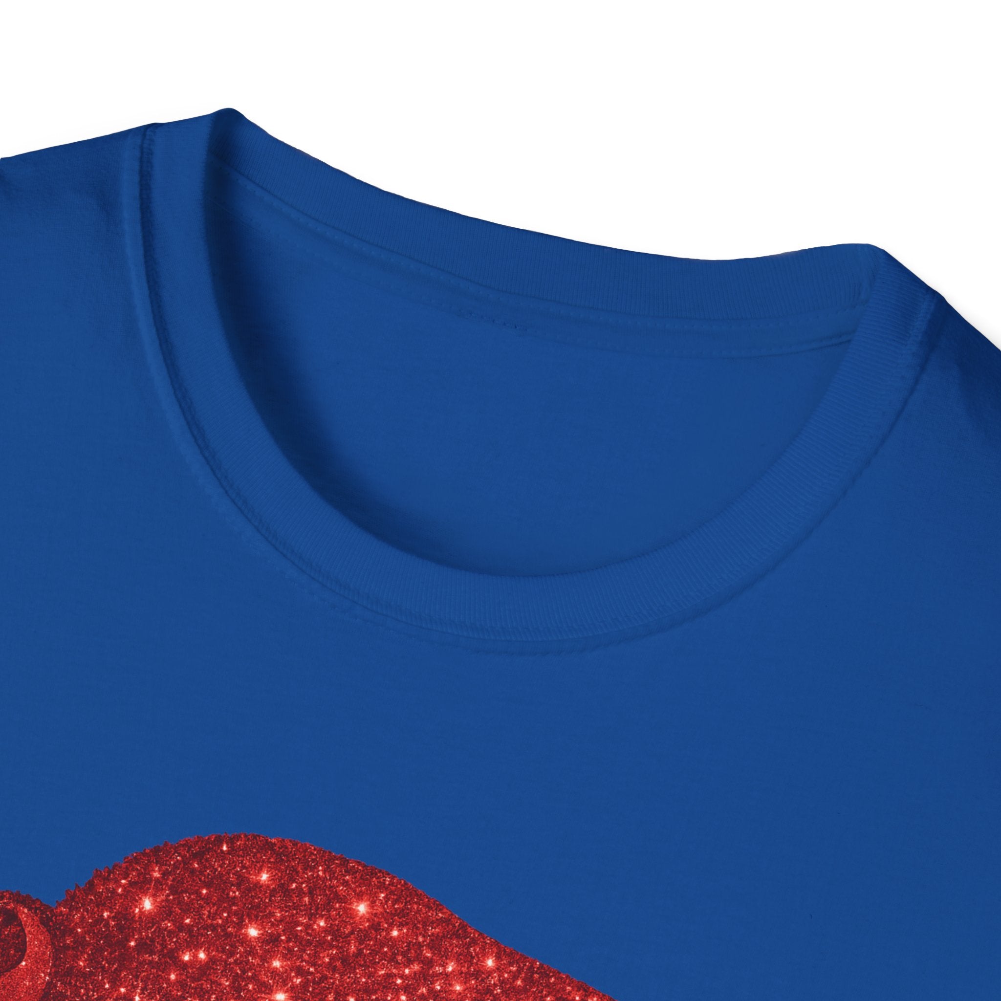 Red Buffalo Silhouette T-Shirt | Sparkle Star Pattern