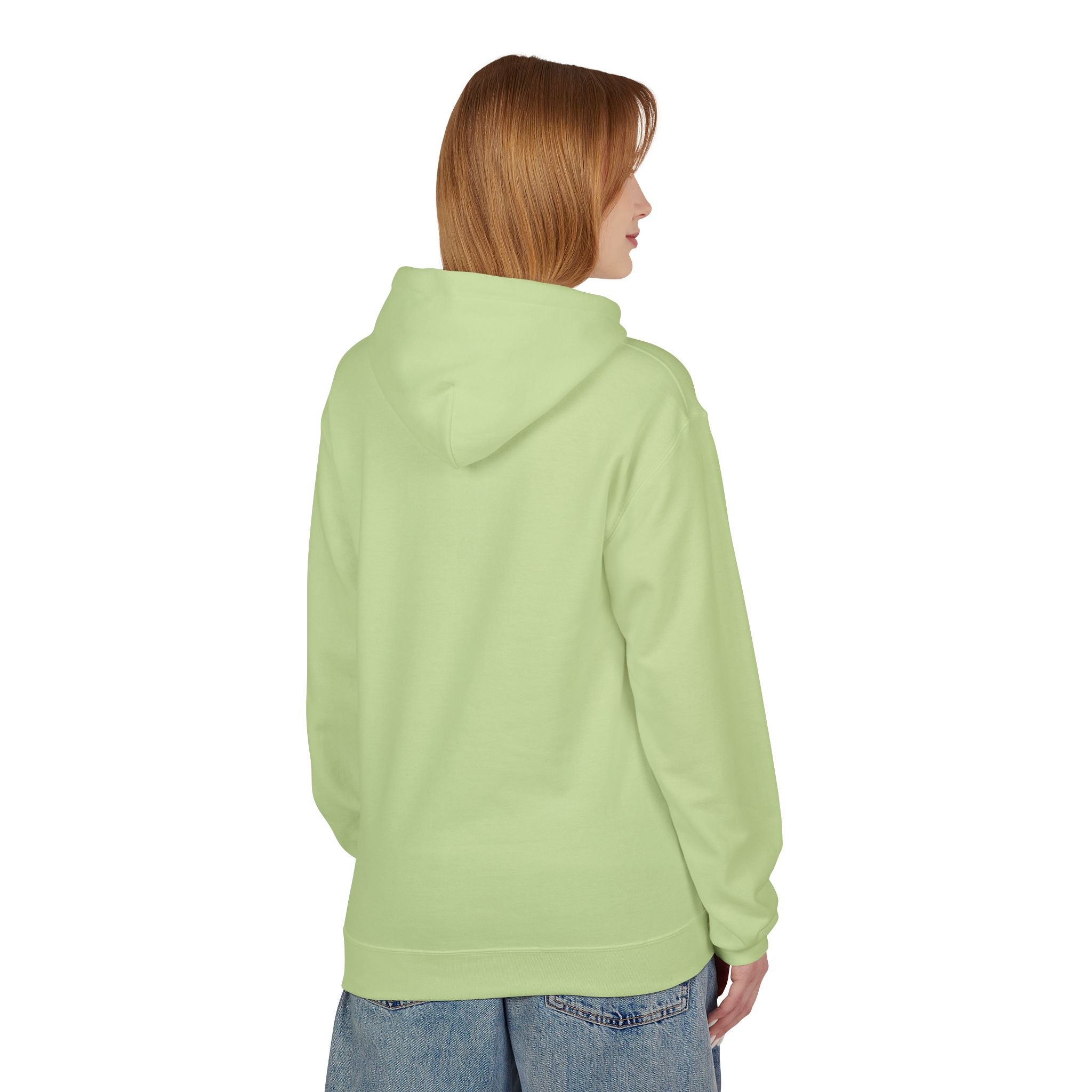 Sitting Labrador Dog Hoodie | Minimal Small Dog Silhouette, White Pullover