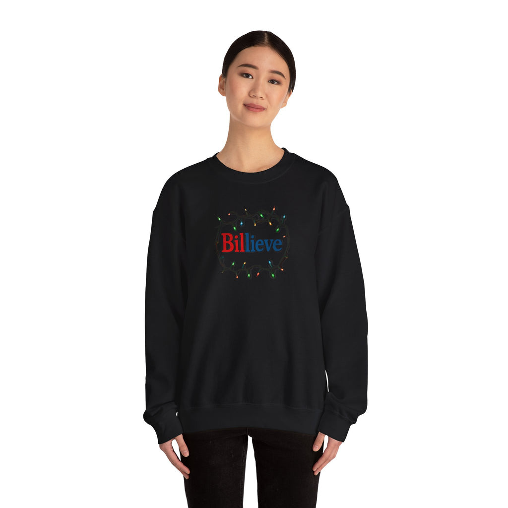 Billieve Logo Crewneck Sweatshirt | Barbed Wire Graphic