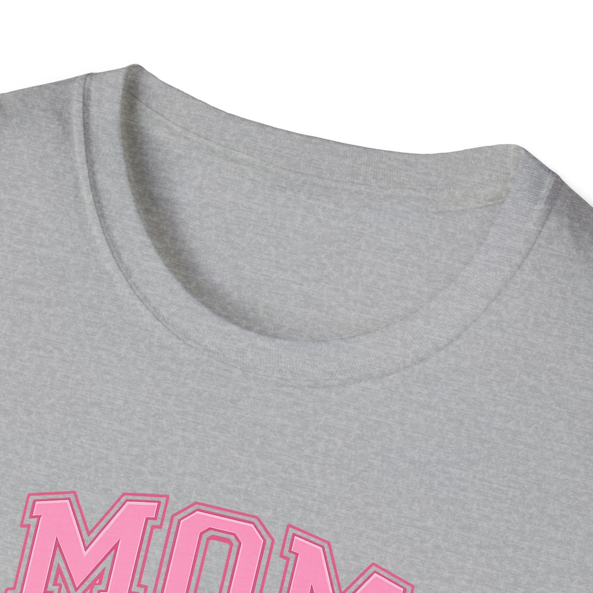 Mom Life Tee — Pink Retro Mom Heart T-Shirt