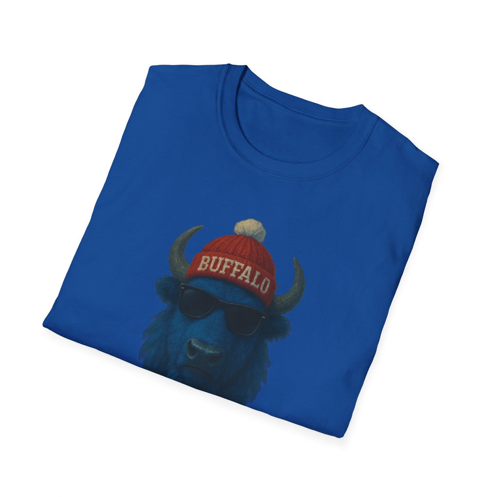 Buffalo with Beanie T-Shirt