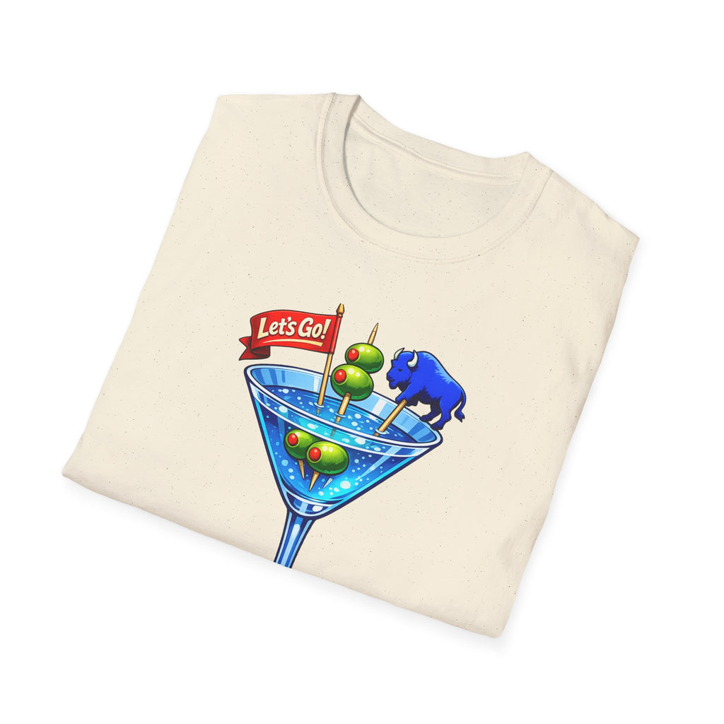 Cheers Buffalo T-Shirt | Cocktail Illustration