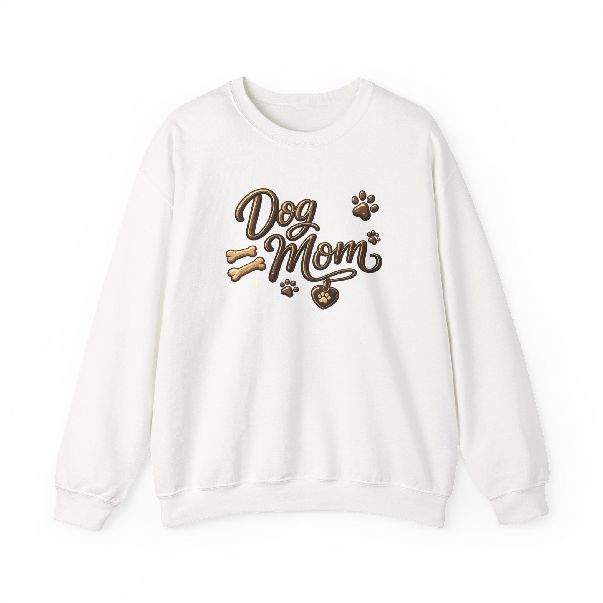 Dog Mom paw print sweatshirt | Crewneck