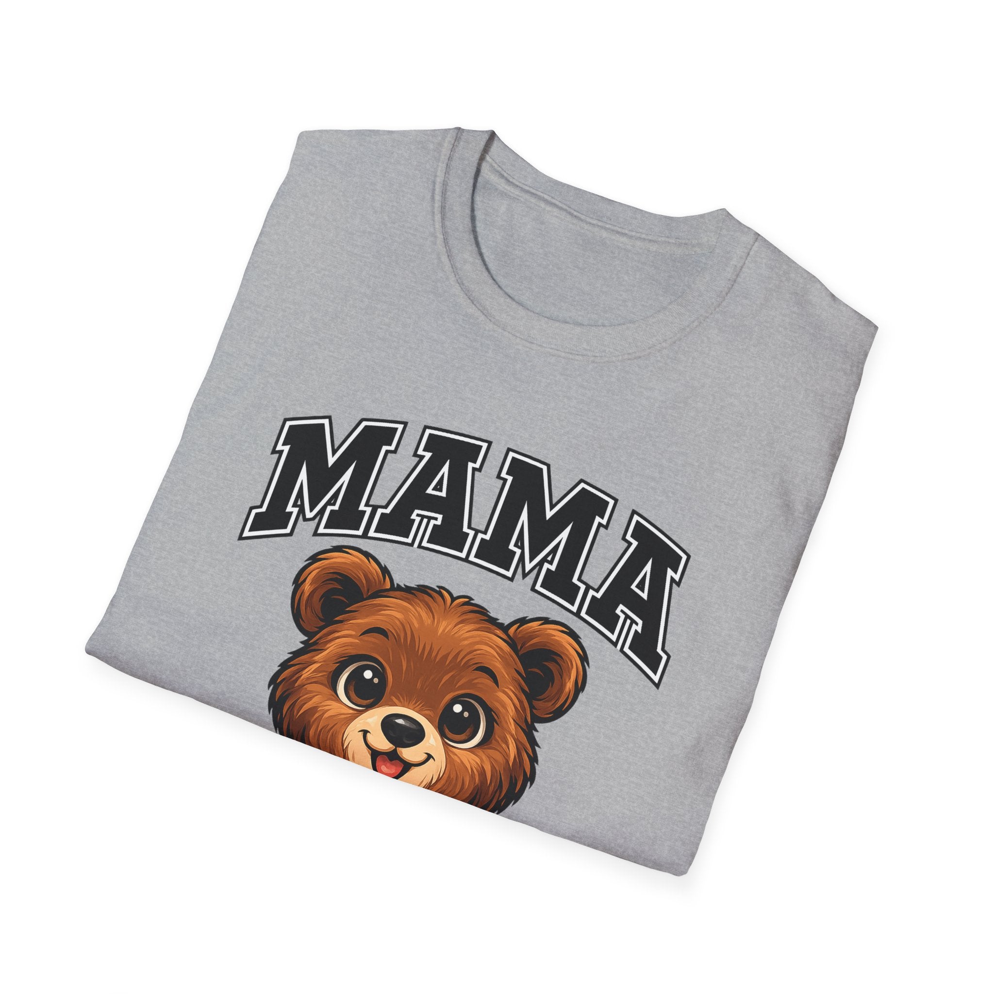 Mama Bear T-Shirt — Cute Bear Mom Graphic Tee for Mother's Day & Gifts