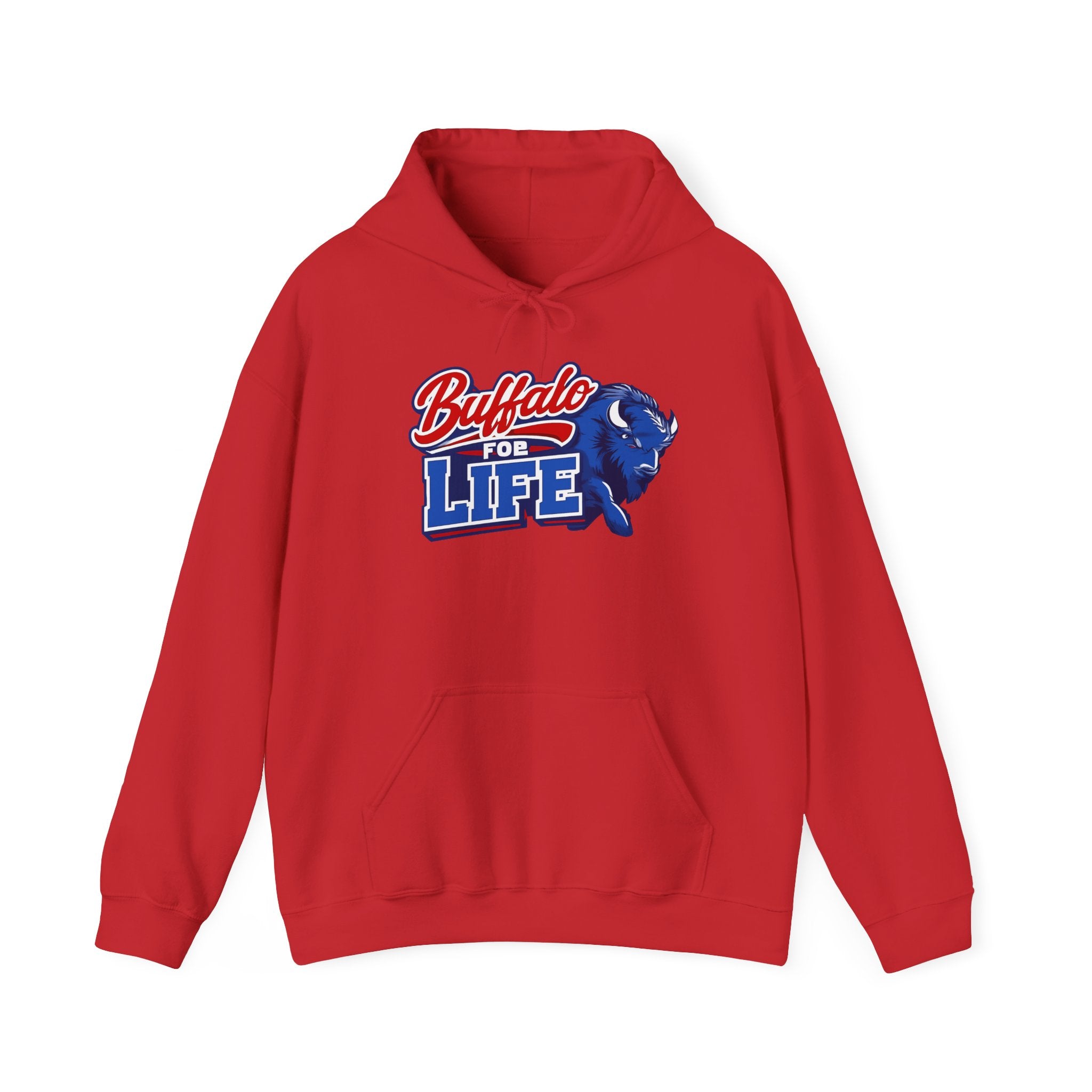 Buffalo For Life Hoodie | Buffalo graphic, sports town pride