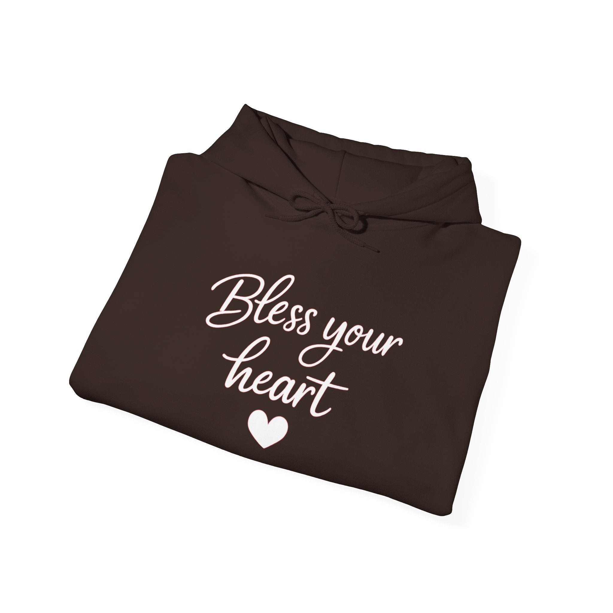 Bless Your Heart Hoodie | Script Heart Design
