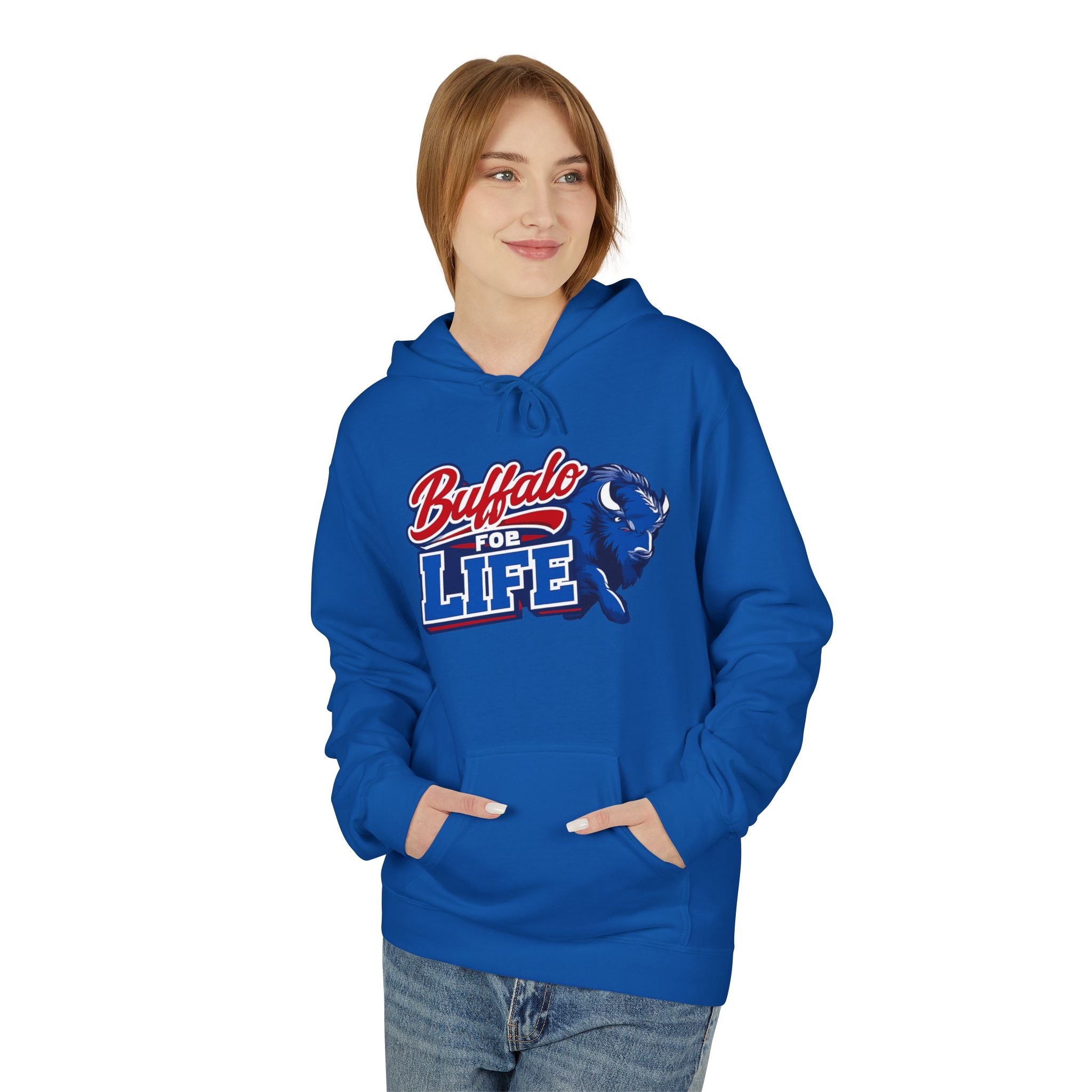 Buffalo for Life Hoodie | Buffalo  Logo, Sports Fan Apparel