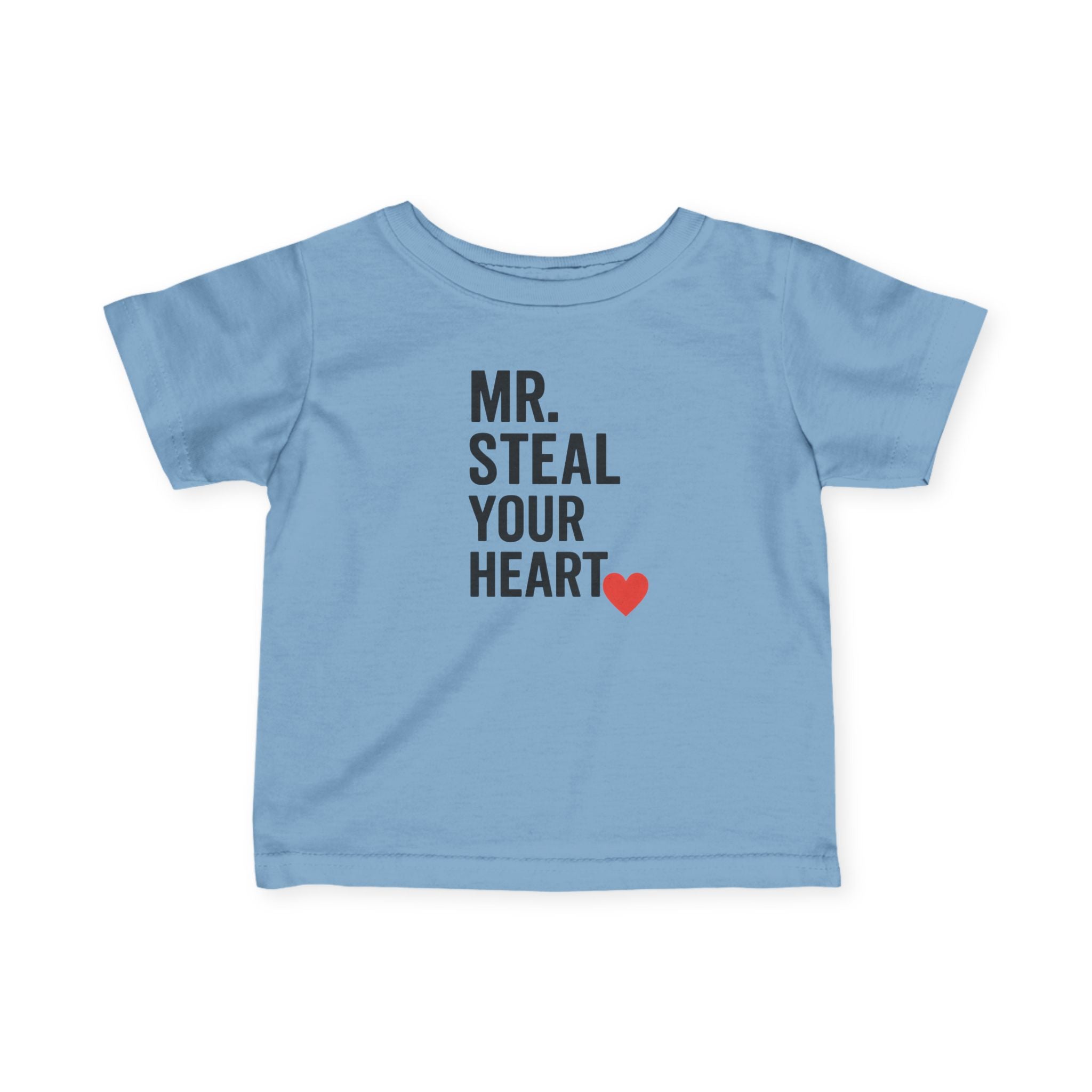 Mr. Steal Your Heart Infant Tee | Baby Valentine Shirt