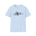 Love figure skating Unisex Softstyle T-Shirt