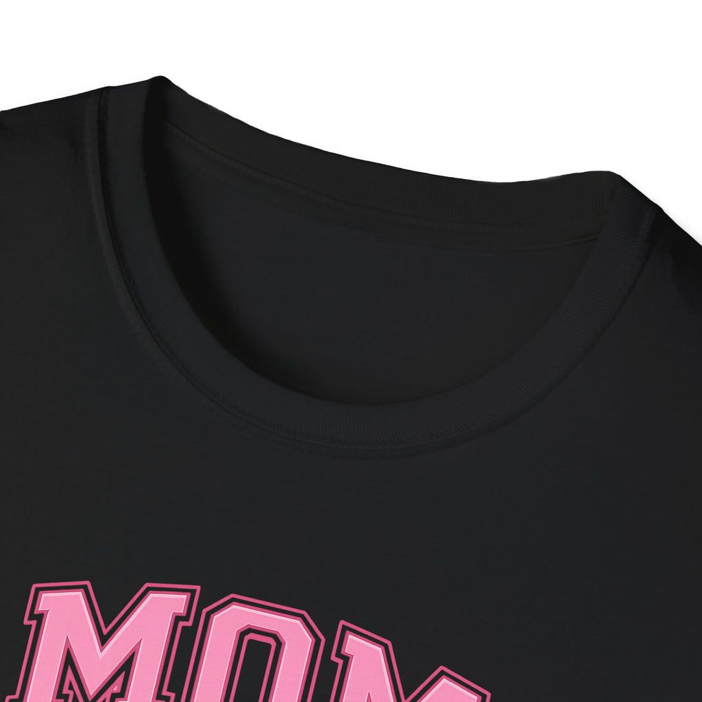 Mom Life Tee — Pink Retro Mom Heart T-Shirt