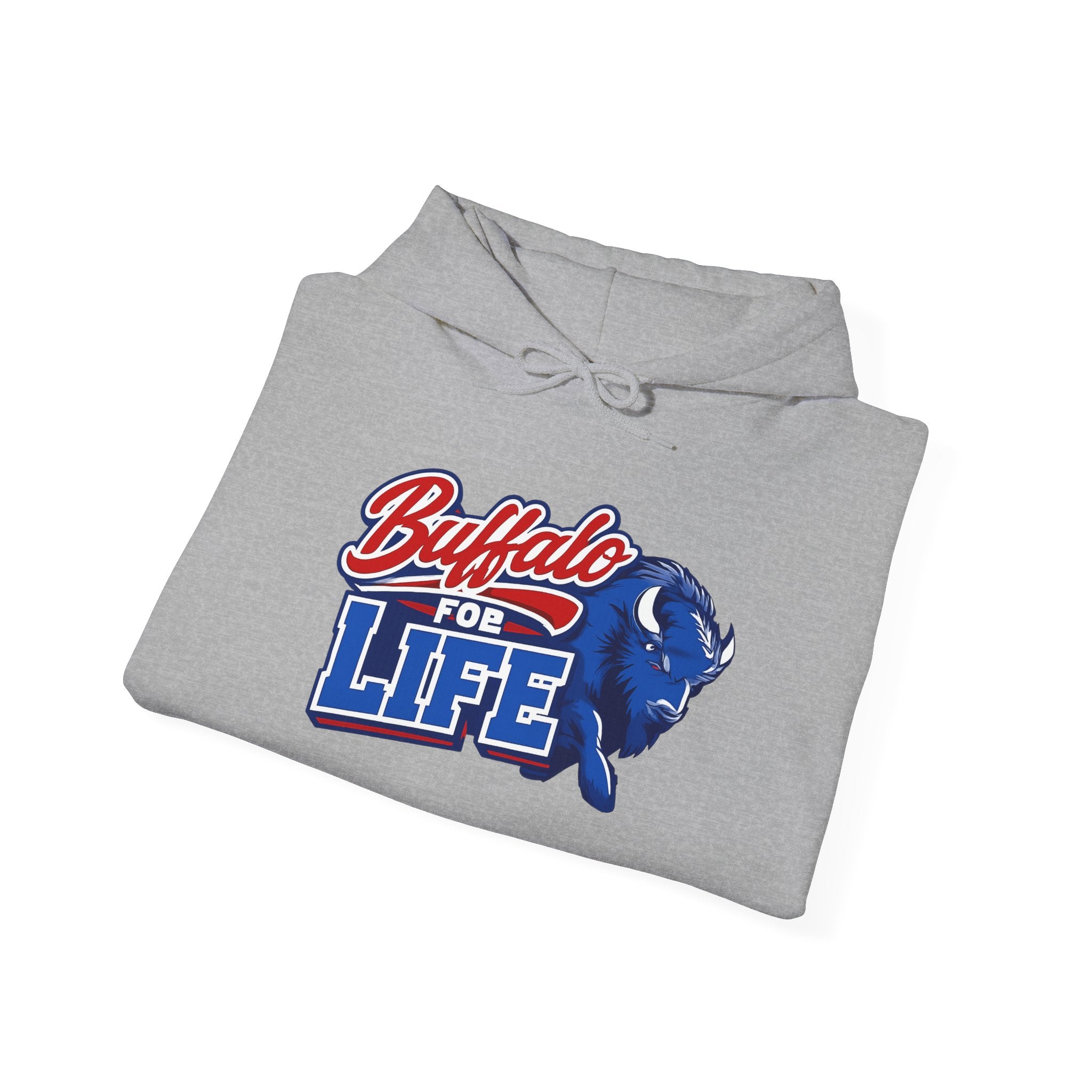 Buffalo For Life Hoodie | Buffalo graphic, sports town pride