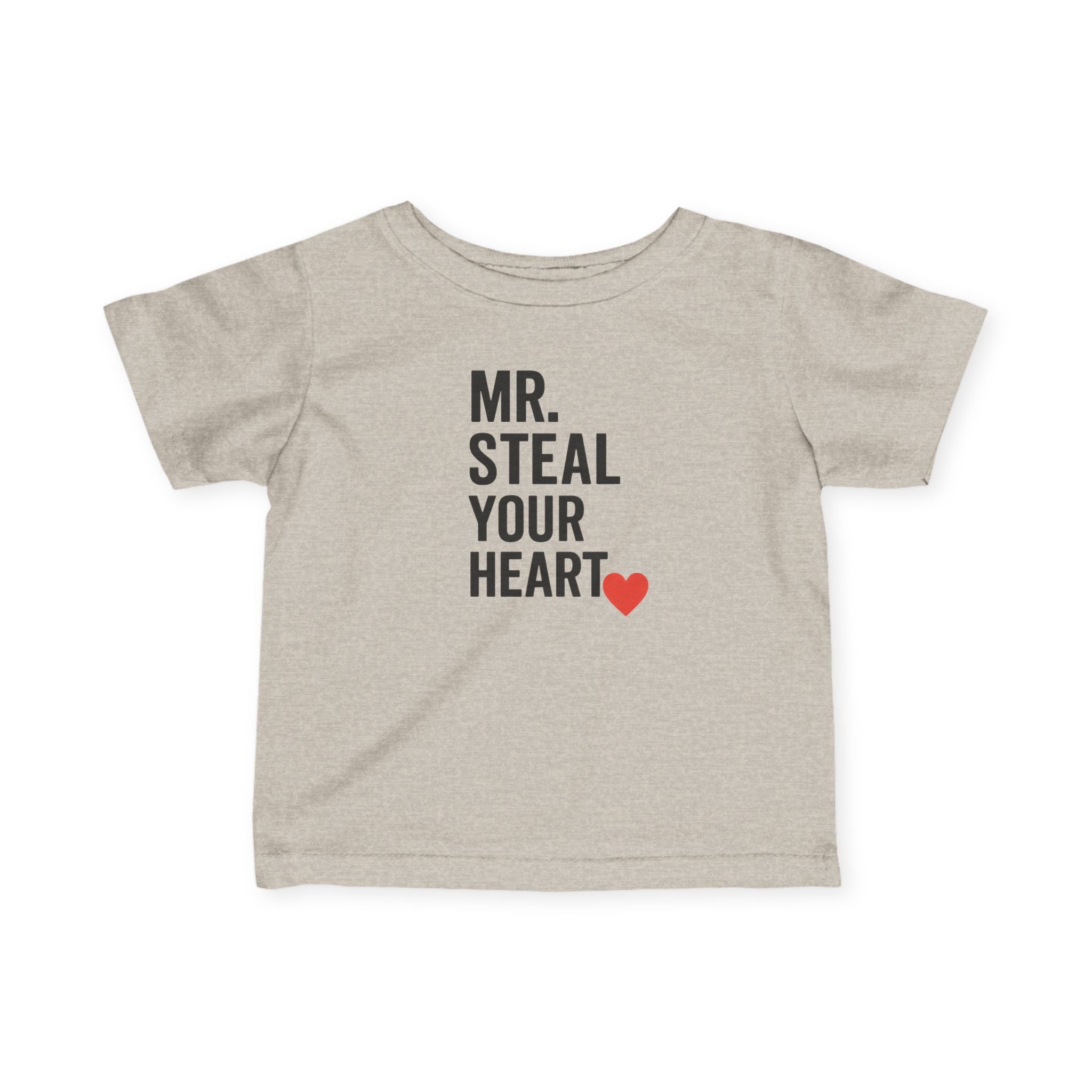 Mr. Steal Your Heart Infant Tee | Baby Valentine Shirt