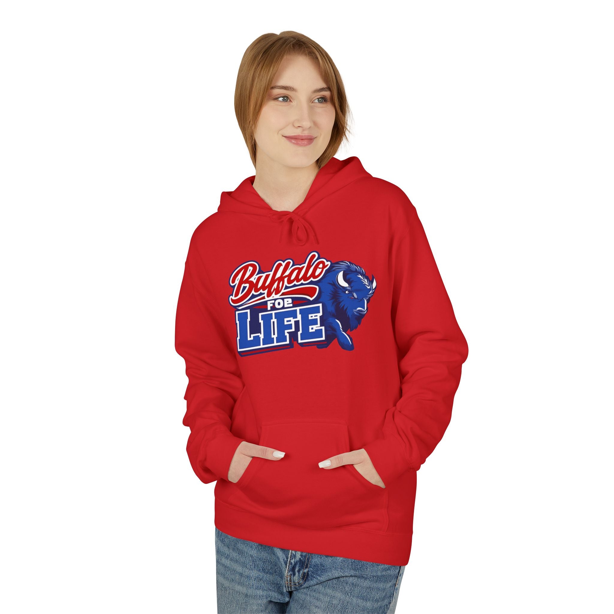 Buffalo for Life Hoodie | Buffalo  Logo, Sports Fan Apparel