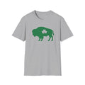 St. Patrick's Buffalo T-Shirt – Green Shamrock Bison Tee