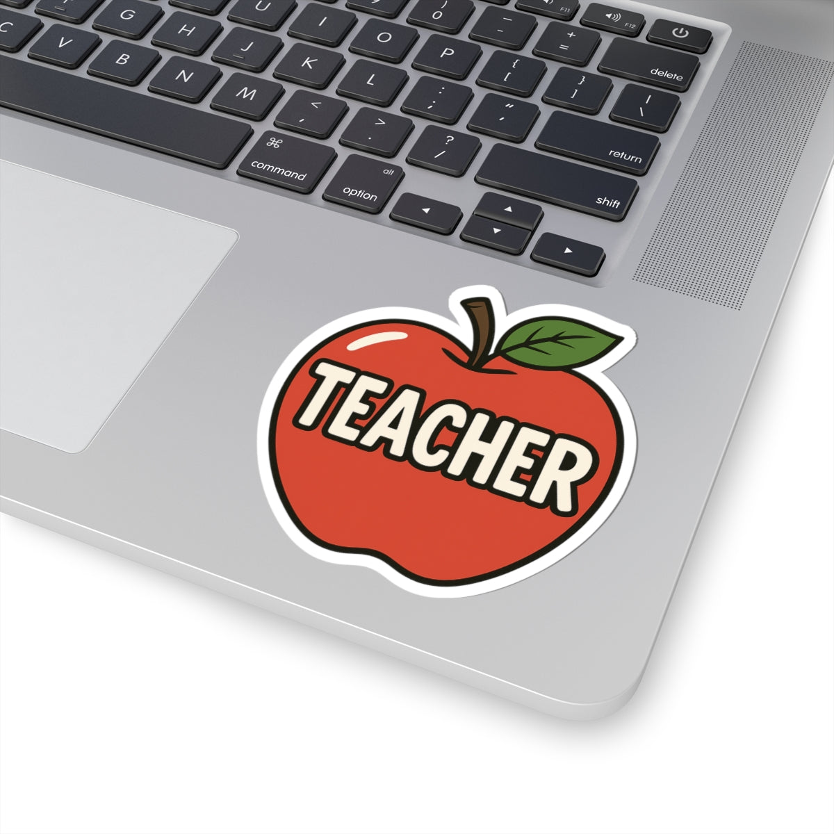 Teacher Apple Kiss-Cut Stickers