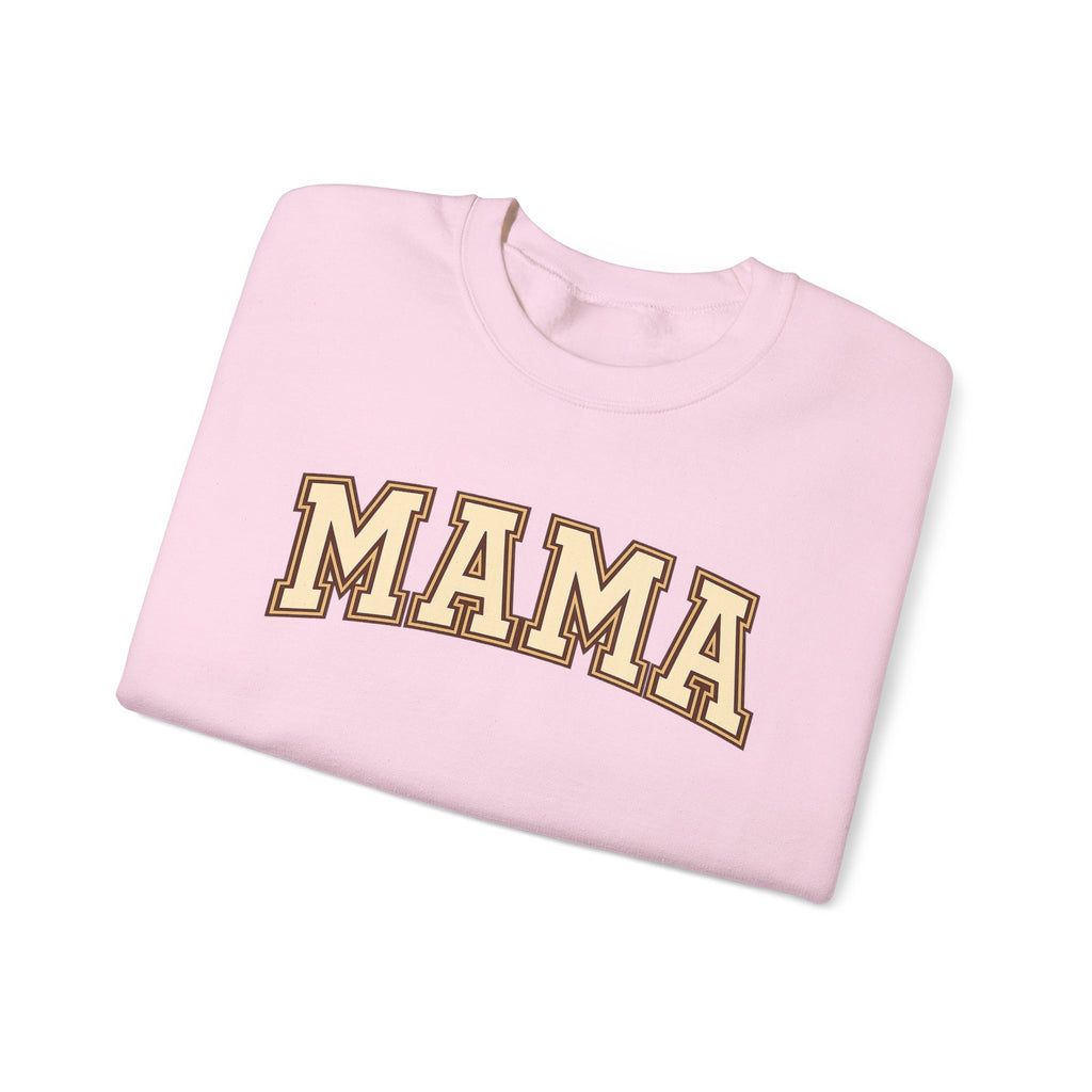 Mama Crewneck Sweatshirt – Vintage Collegiate Mom Pullover