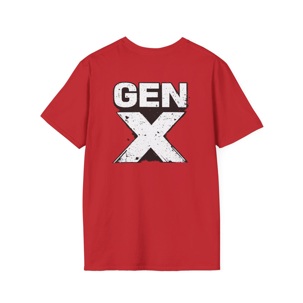 GEN X distressed logo T-Shirt | OG chest print