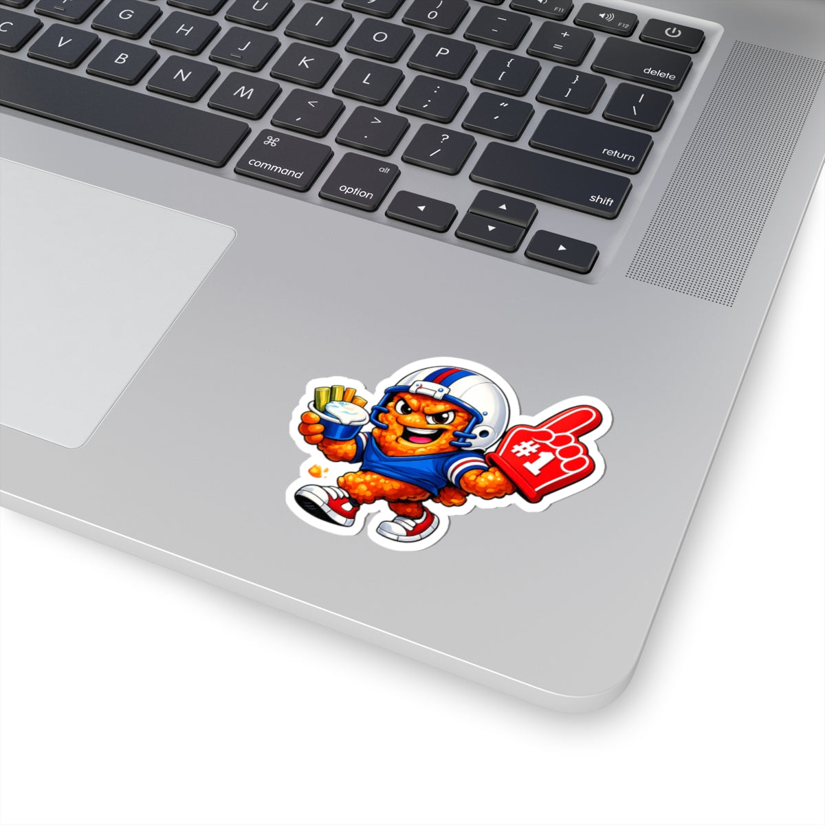 Buffalo Wing Foam Finger #1 Sticker | Kiss-Cut Sticker