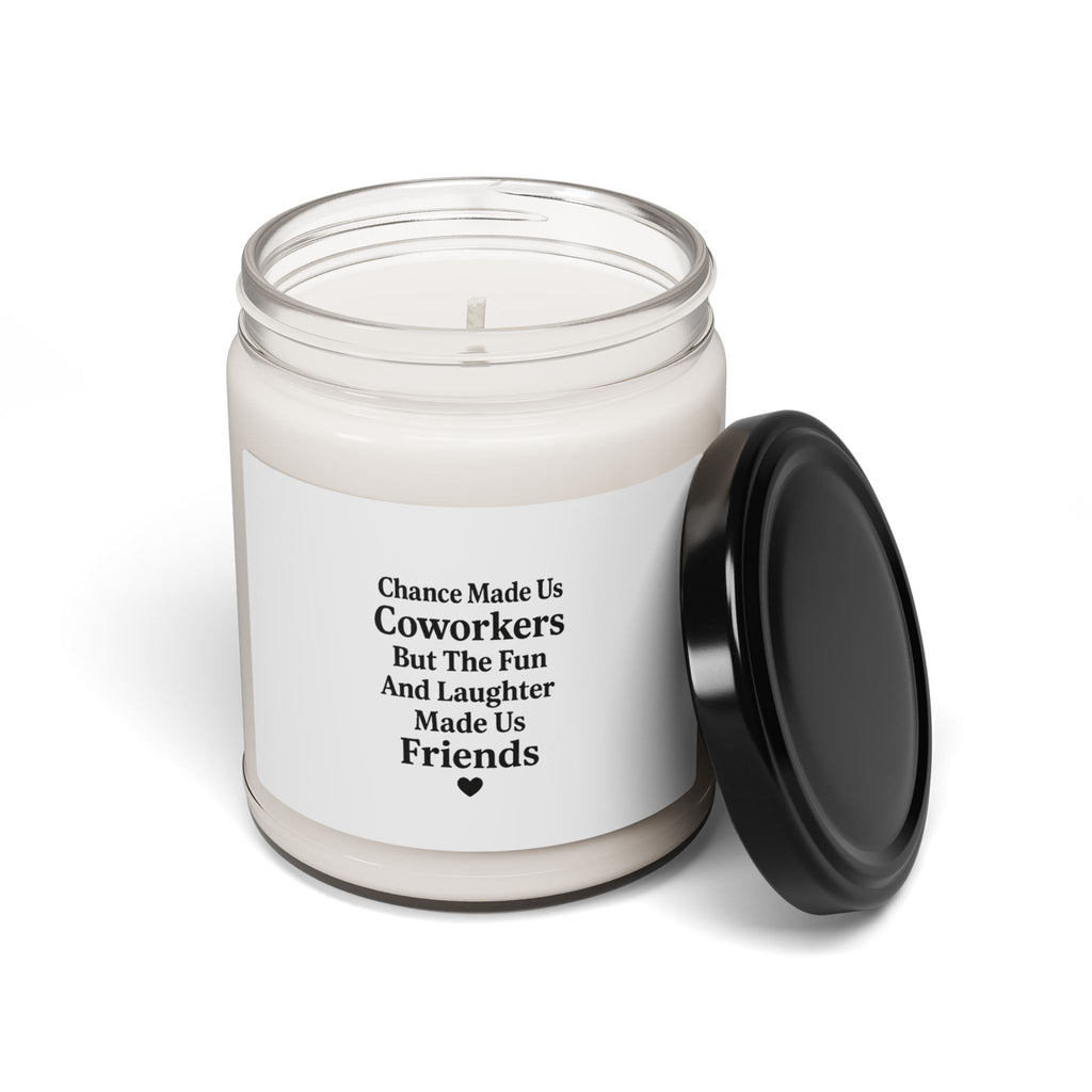 Coworkers But The Fun And Laughter Made Us Friends Candle | Scented Soy Jar 9oz