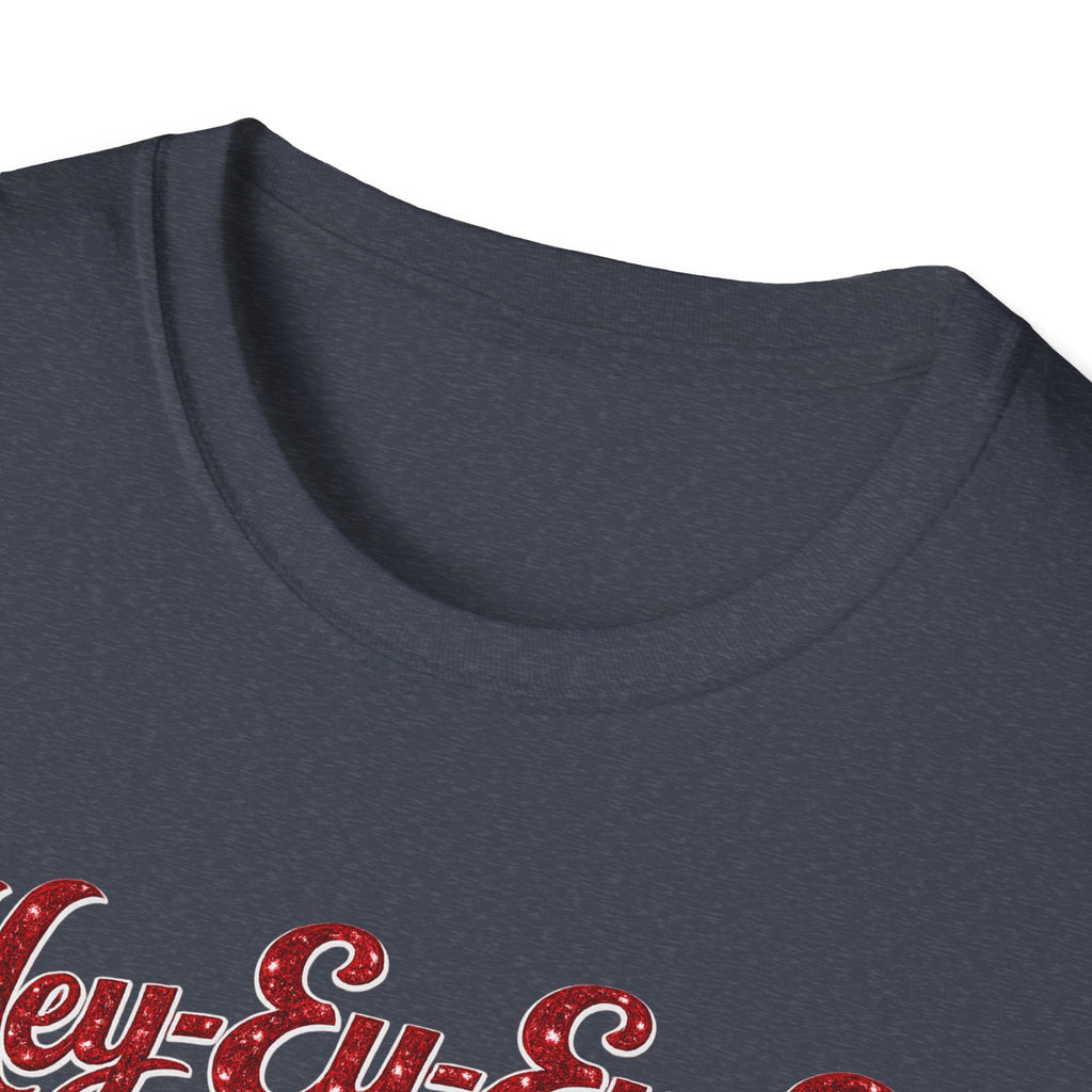 Hey Ey Ey Ey Buffalo T-Shirt | Blue Buffalo Silhouette, Retro Script