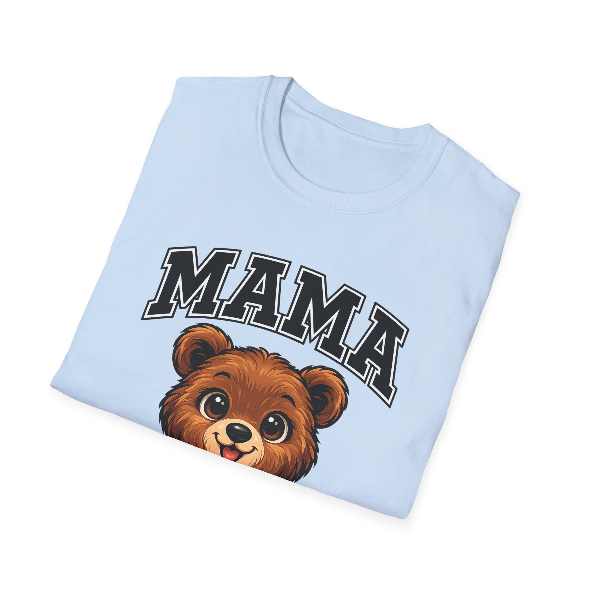 Mama Bear T-Shirt — Cute Bear Mom Graphic Tee for Mother's Day & Gifts