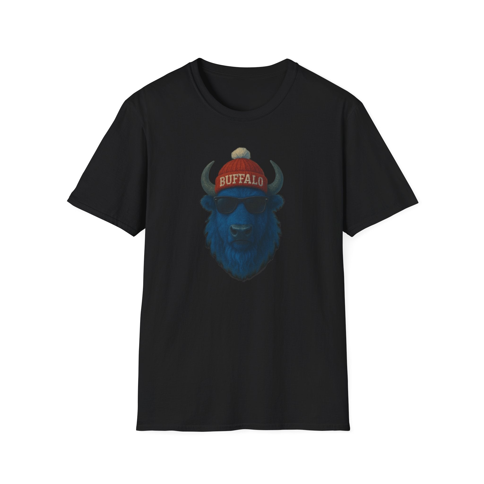 Buffalo with Beanie T-Shirt