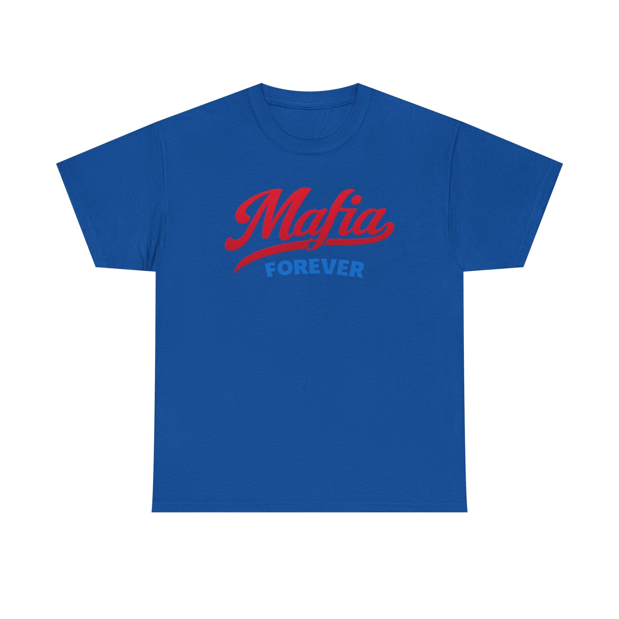 Mafia Forever tee | Retro script logo, typography back print