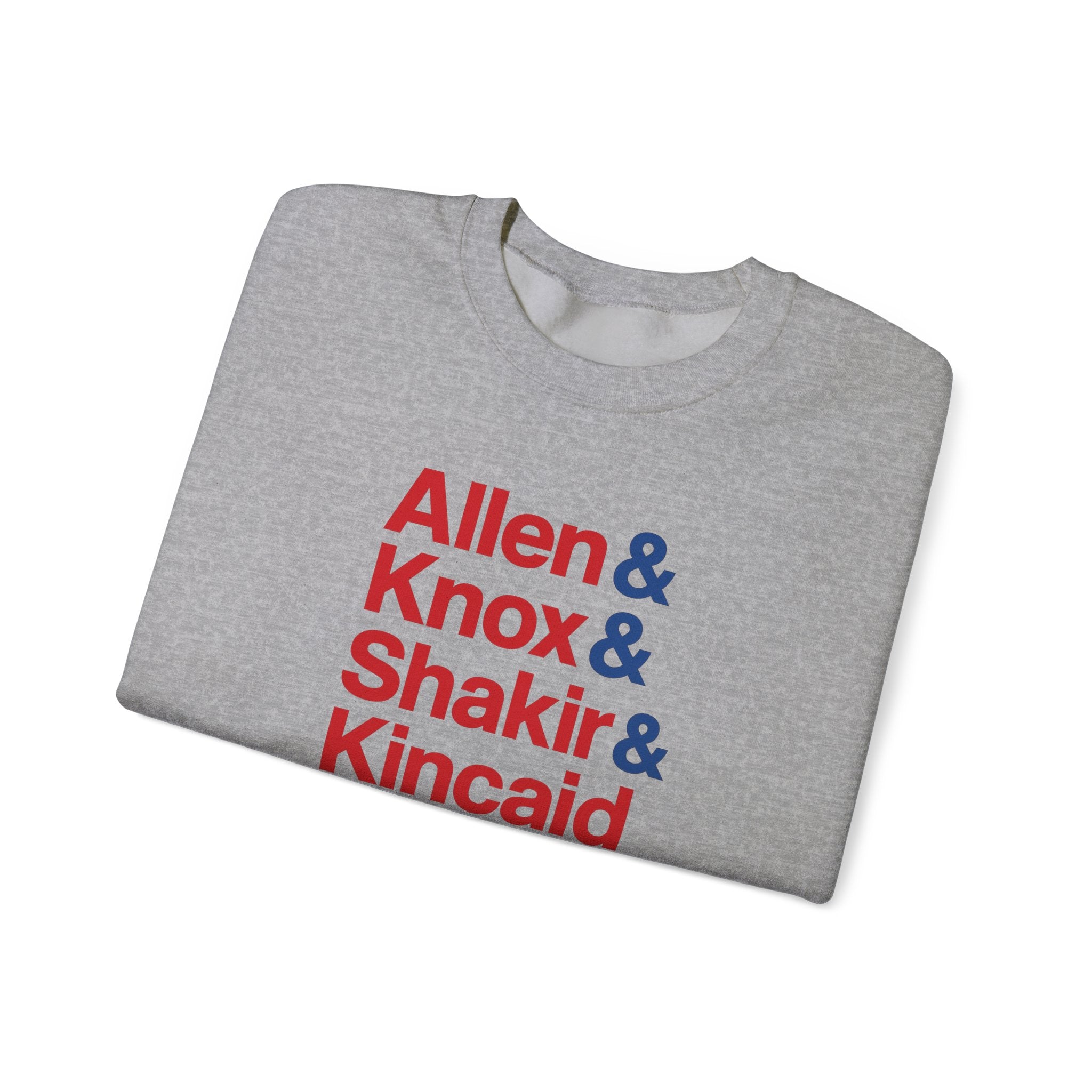 Allen Knox Shakir Kincaid Buffalo Crewneck Sweatshirt