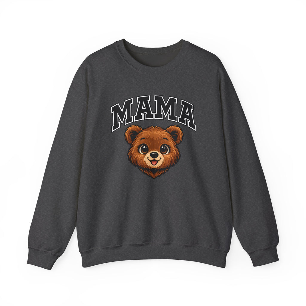 Mama Bear Sweatshirt — Cute Retro Bear Mom Crewneck